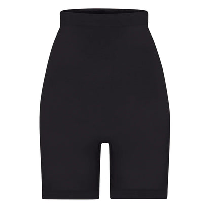 High-Waisted Knee-Length Shaping Shorts